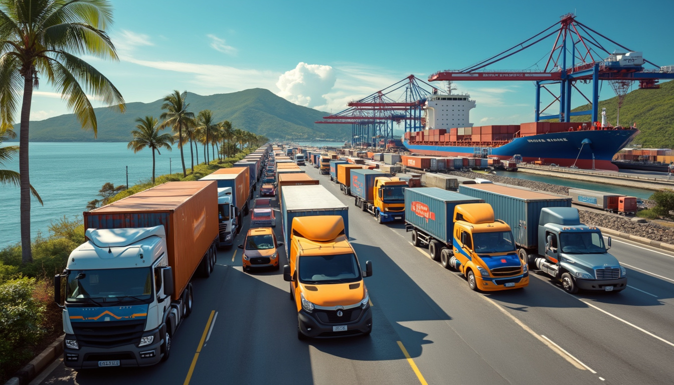découvrez les meilleurs transporteurs en martinique pour répondre à tous vos besoins logistiques. profitez de services fiables et adaptés à vos exigences, que ce soit pour le transport de marchandises, de fret ou de colis. faites le choix de l'efficacité et de la qualité pour vos projets en martinique.